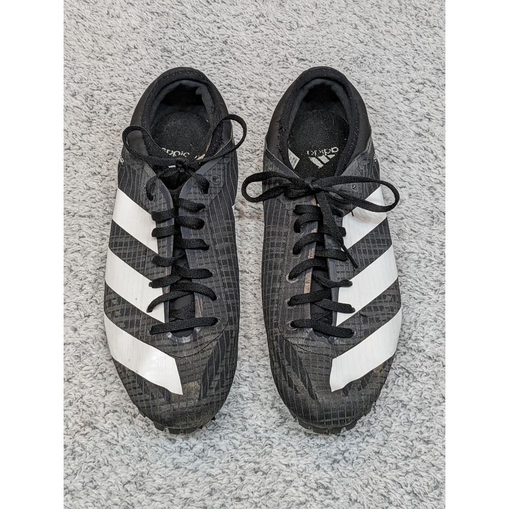 Adidas Sprintstar Track Sprint Running Spikes Black White‎ GY9221 Men Size 11